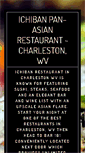 Mobile Screenshot of ichibanrestaurantscharlestonwv.com