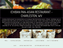 Tablet Screenshot of ichibanrestaurantscharlestonwv.com